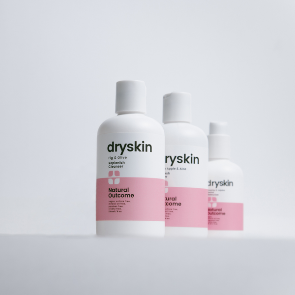 Natural Outcome Dry Skin Daily Hydrating Kit - 3 Step Regimen Kit