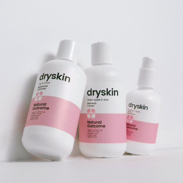 Natural Outcome Dry Skin Daily Hydrating Kit - 3 Step Regimen Kit