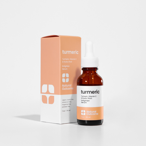 Natural Outcome Turmeric & Vitamin C Serum Enlighten Serum 30ml
