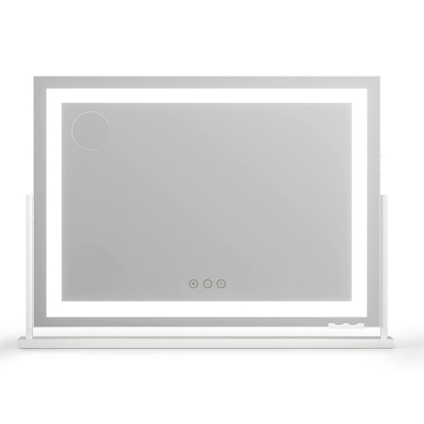 Embellir Makeup Mirror 80x58cm 360～ Rotatable Vanity Mirror with Lights Bright Light Strip Adjustable