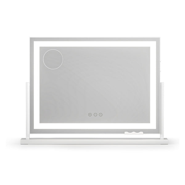 Embellir Makeup Mirror 58x46cm 360～ Rotatable Vanity Mirror with Lights Bright Light Strip Adjustable
