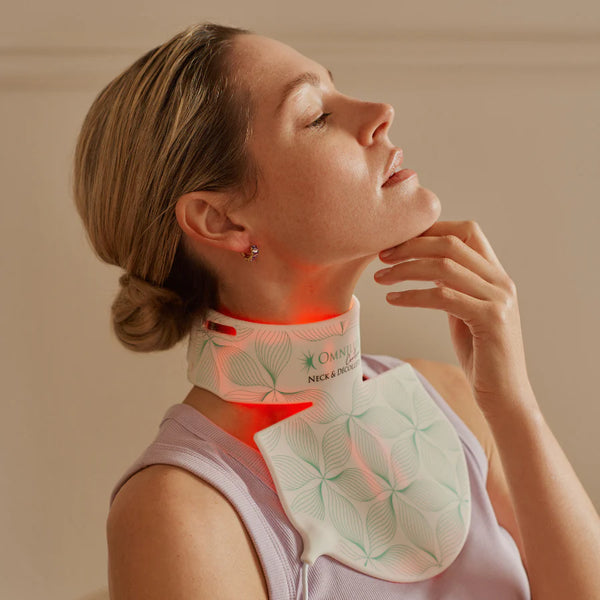 Omnilux Contour Neck & Décolleté LED Light Therapy Mask