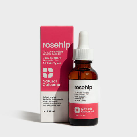 Natural Outcome Rosehip Oil 100% Pure Cold Pressed 30ml