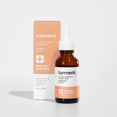 Natural Outcome Turmeric & Vitamin C Serum Enlighten Serum 30ml
